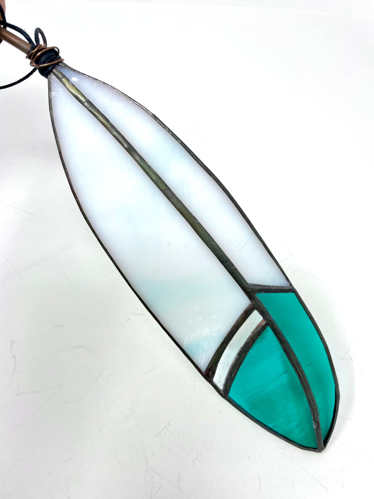 Stained Glass Feather