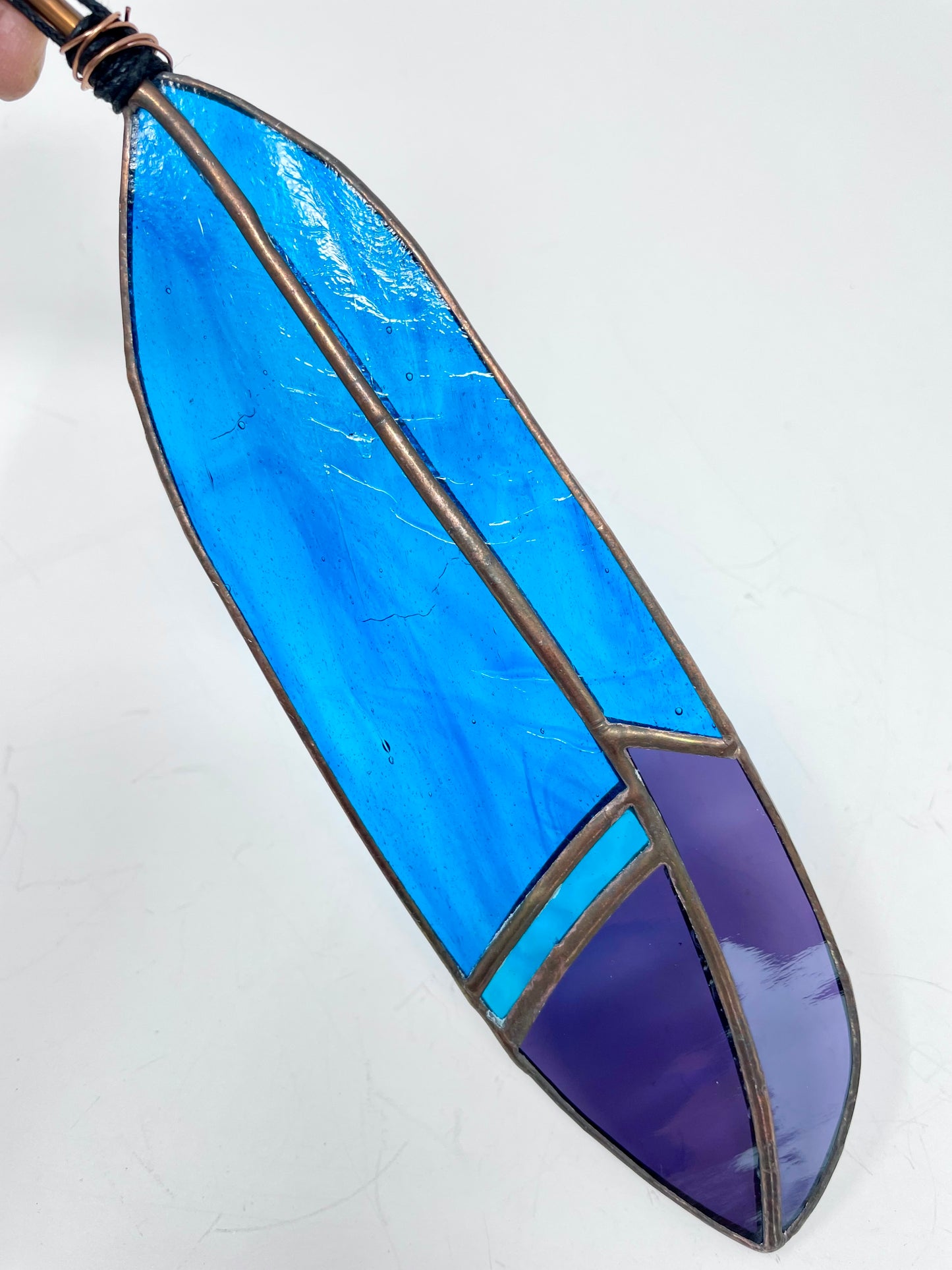 Stained Glass Feather