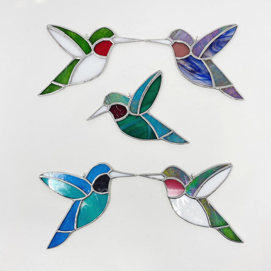 Stained Glass Hummingbird