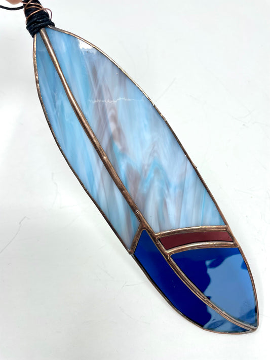 Stained Glass Feather