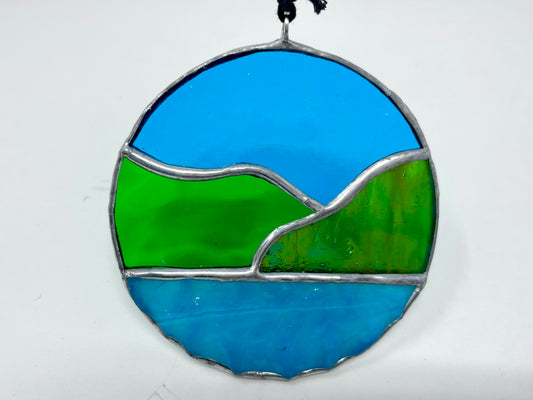 Mini Stained Glass Landscape