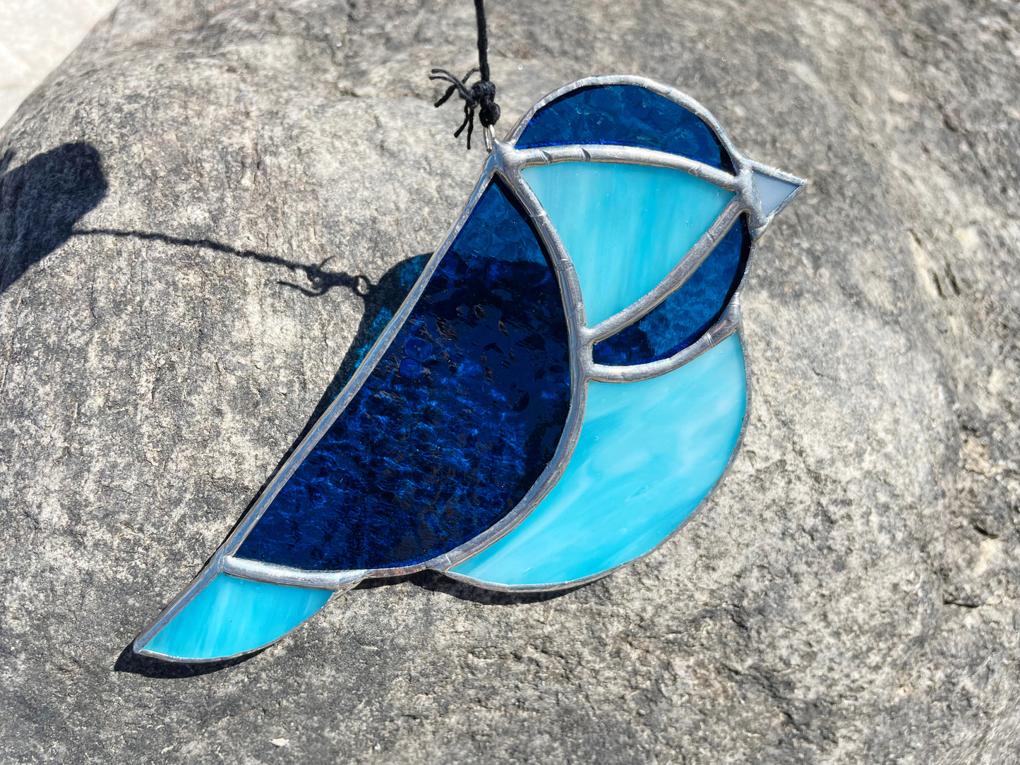 Stained Glass Bluebird