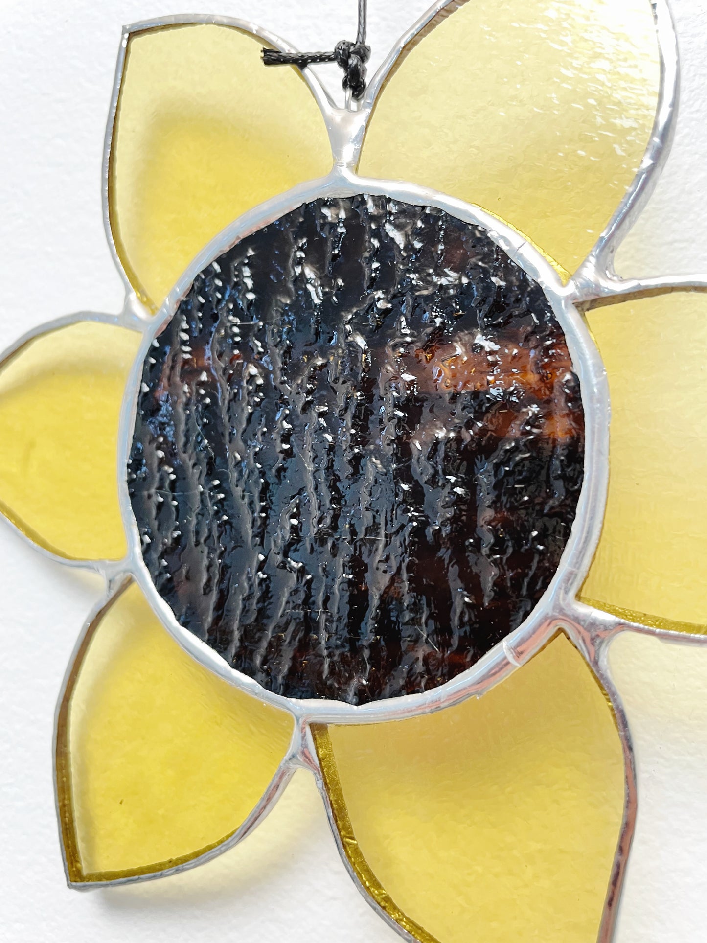 Stained Glass Sunflower